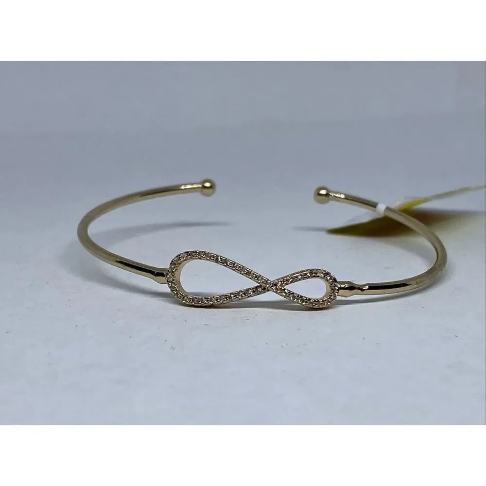 Charter Club Pavé Infinity Cuff Bracelet MSRP $29.50 CP493